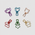 20PCS Creative Metal Photo Message Desktop Stand Clip
