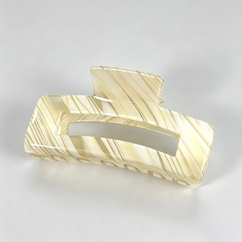 Candy Color Square Shark Hair Claw Clip