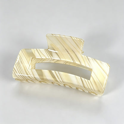 Candy Color Square Shark Hair Claw Clip