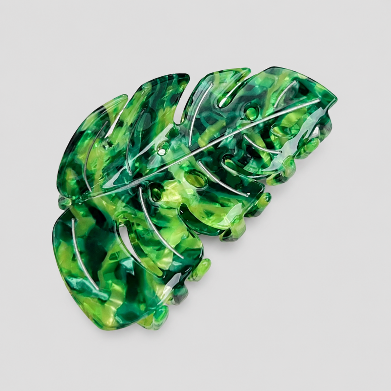 Leaf Shape Large Hair Claw Clip