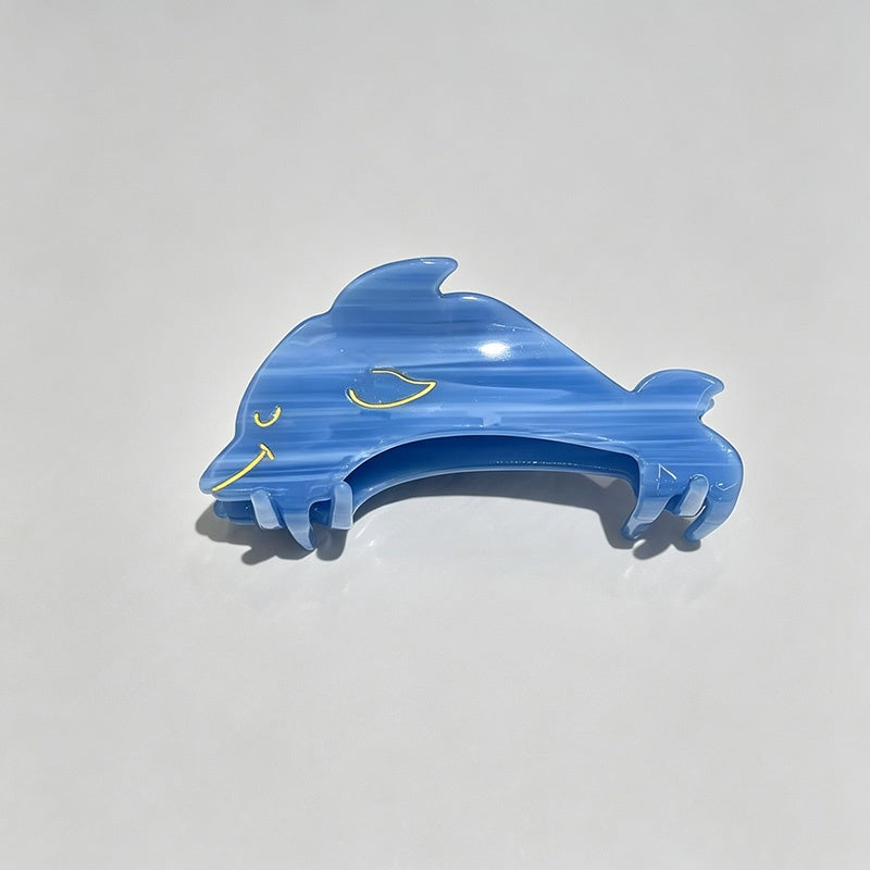 Ocean Starfish Shark Hair Claw Clips