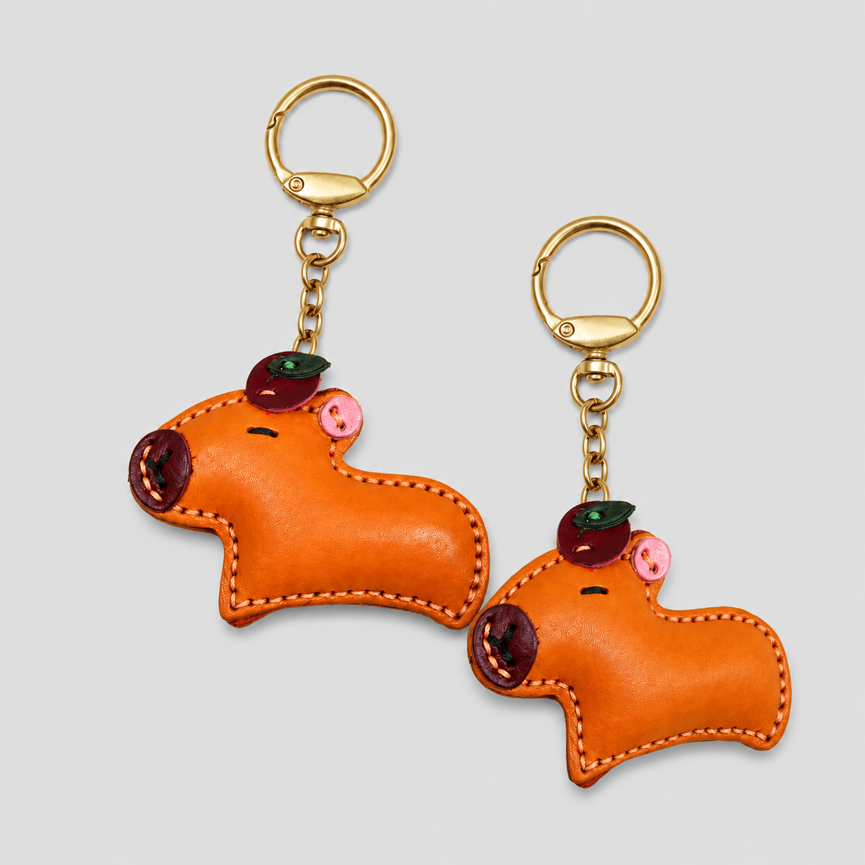 Lovely Cartoon Capybara Keycha - Shopdayla Wholesale - #9810