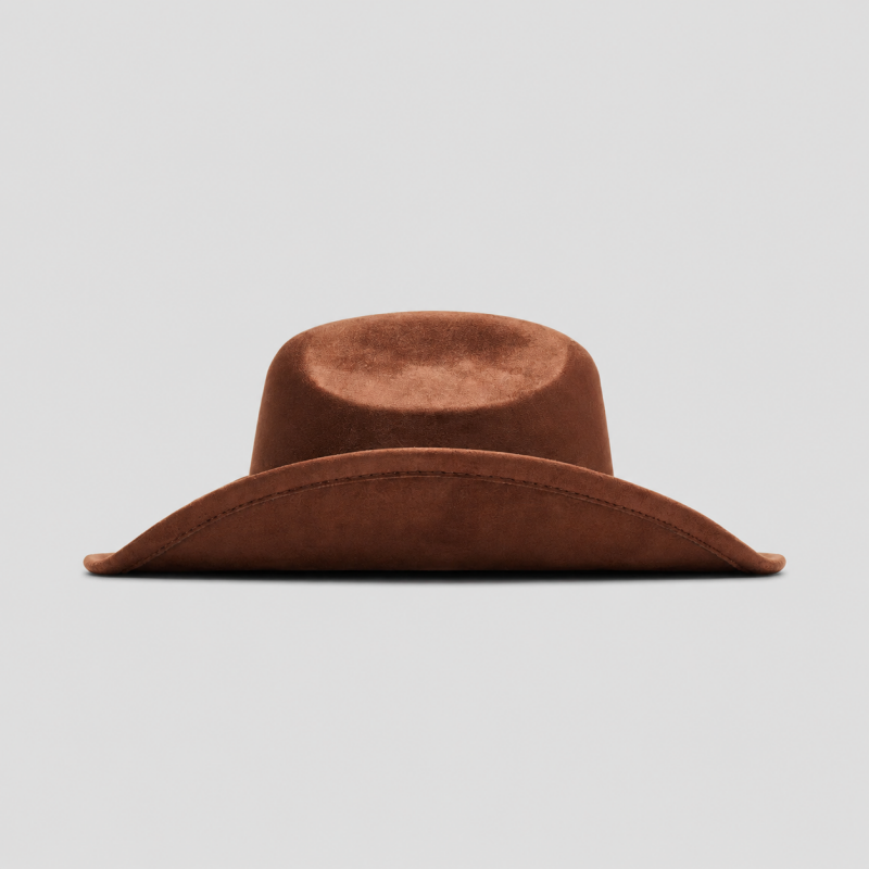 Saddle Faux Suede Hat