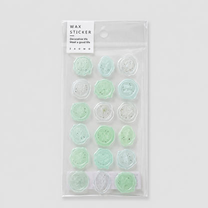 Modern Wax Seal Aesthetic PVC Decorative Stickers