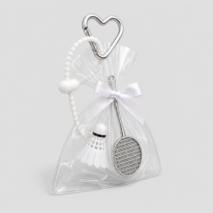 Badminton Mini Portable Bag Charm
