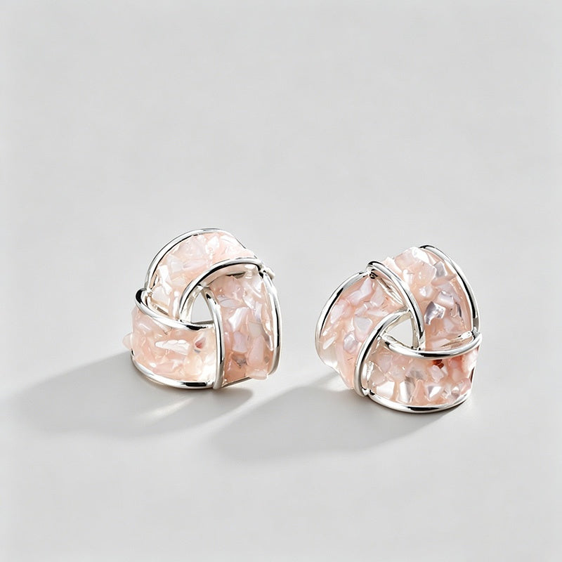 Shell Stud Earrings