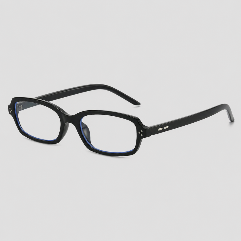Small Rectangle Rivet Fashion Sunglasses