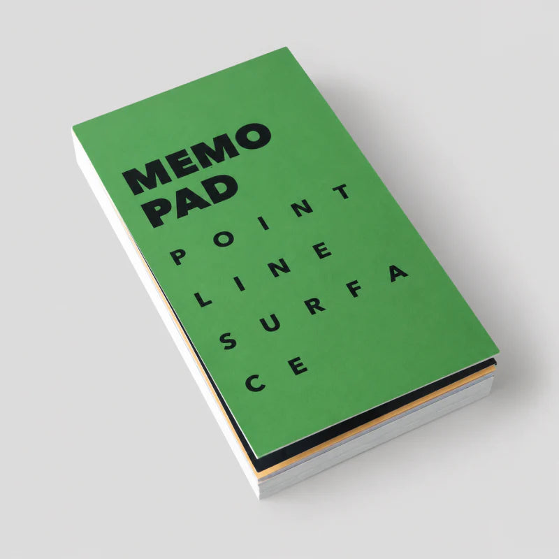 Color Block Memo Pad Notebook for Notes and DIY Decoration