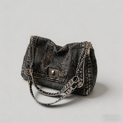 Denim Shoulder Bag