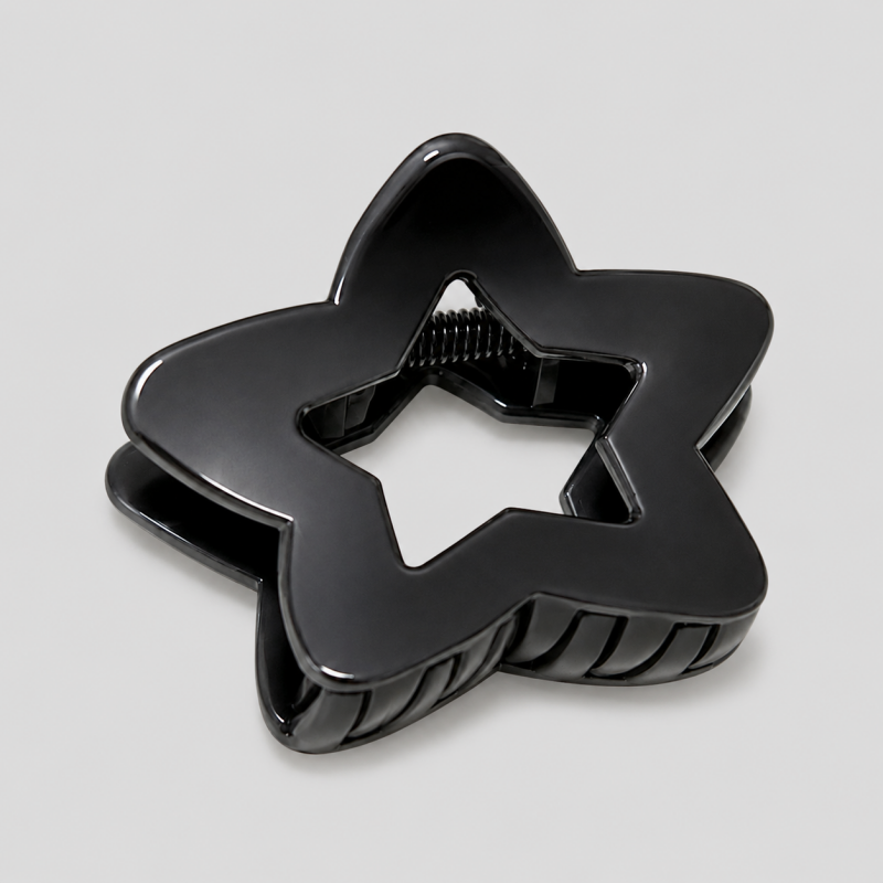 Cutout Star Claw Clip