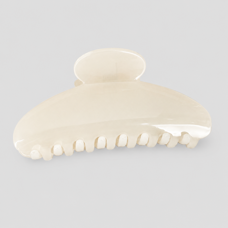 Solid Color Shark Hair Claw Clip