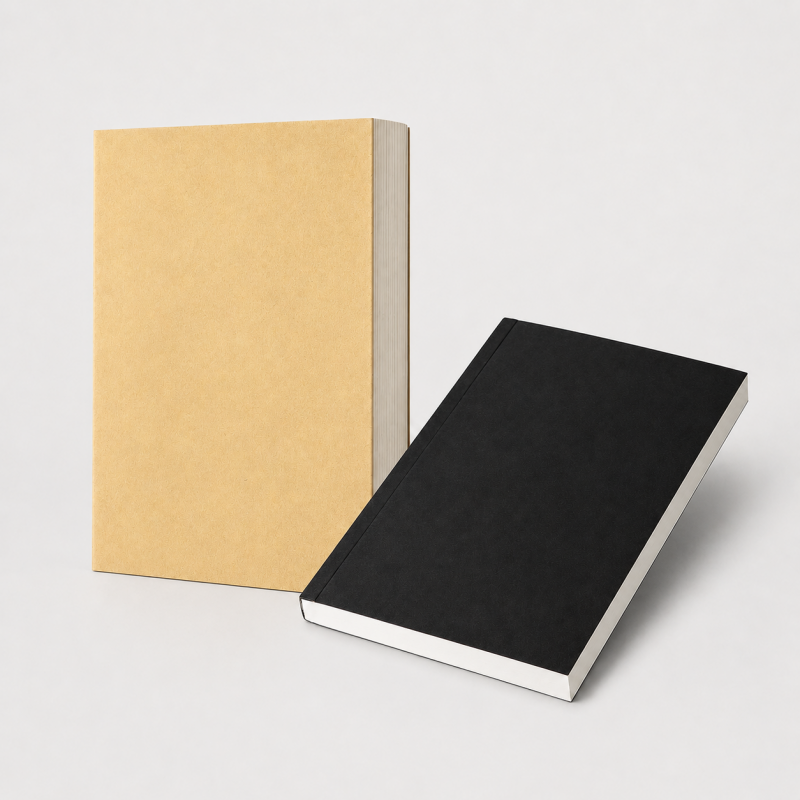 Vintage Kraft Paper Blank Sketchbook Diary Notebook