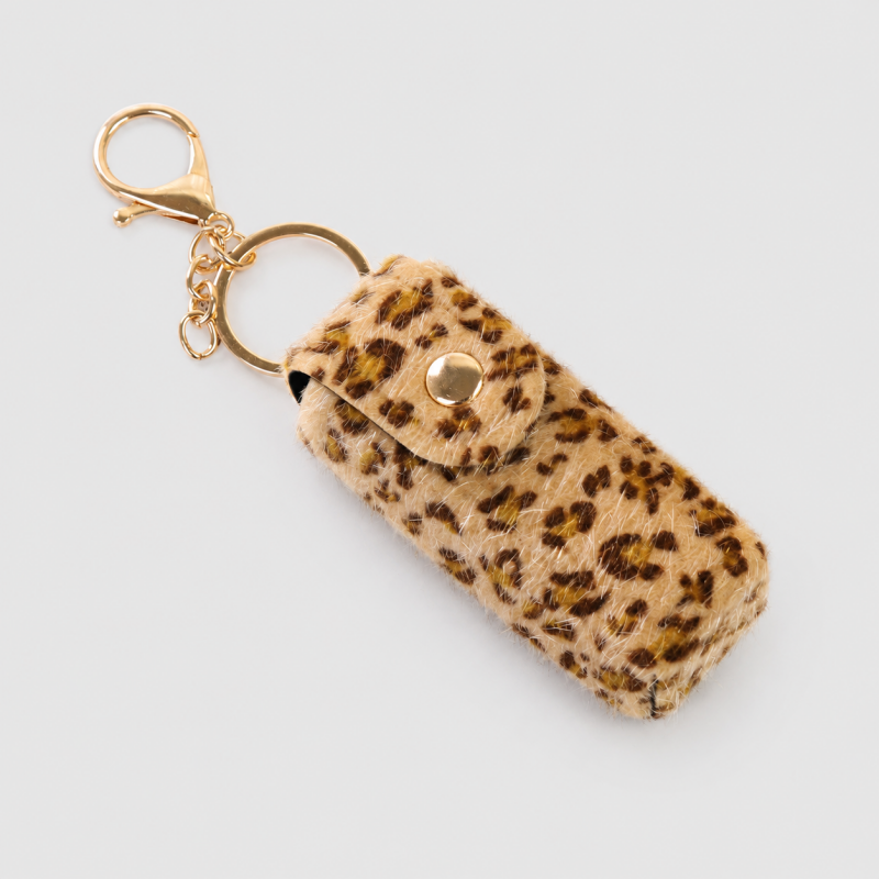 Portable Lip Balm Holder Keychain