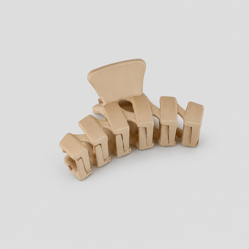 Mini Solid Shark Hair Claw Clip