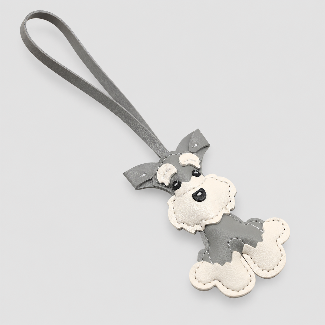 Lovely Schnauzer PU Leather Ba - Shopdayla Wholesale - #7602