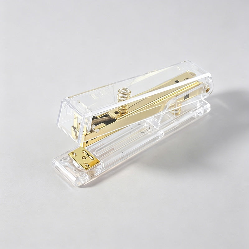 Rose Transparent Stapler