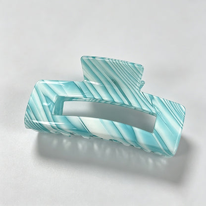 Candy Color Square Shark Hair Claw Clip