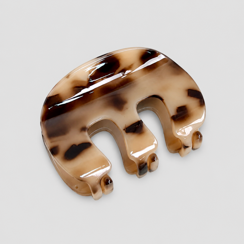 Three-Tooth Arc PC Hair Claw Clip