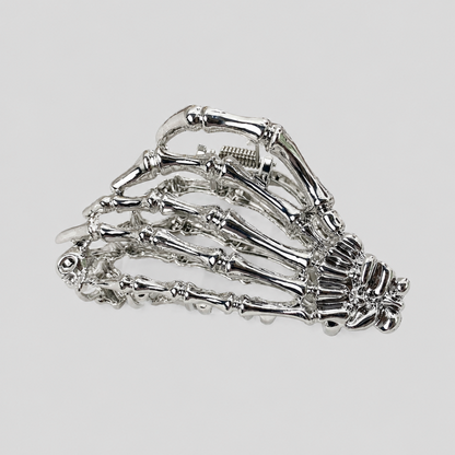 Alloy Bone & Spider Hair Claw Clips