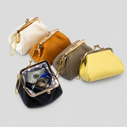 Kiss Lock Coin Pouch