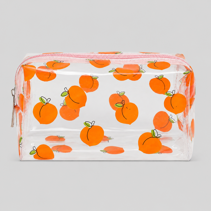 Pattern Clear Cosmetic Storage Bag