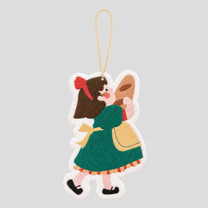 Paper Doll Sponge Cloth