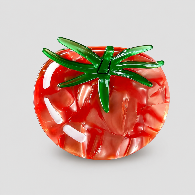 Vegetable Tomato Bell Pepper Hair Claw Clip