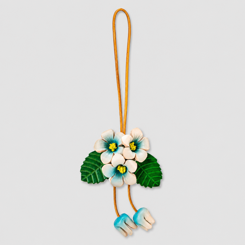 Flower Tassel Bag Charm