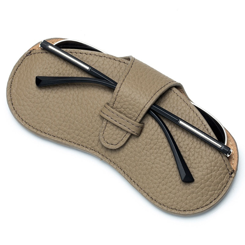 Faux Leather Pouch Glasses