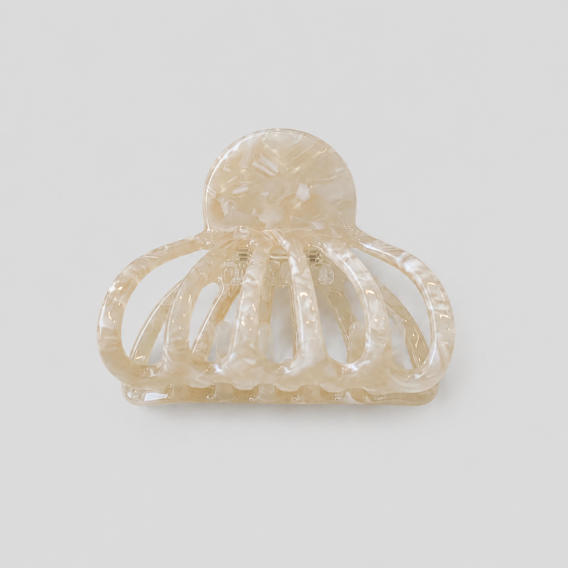 Pumpkin Claw Clip