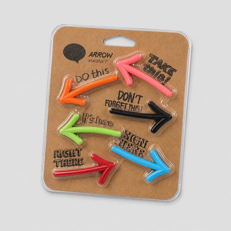 Arrow Fridge Magnet 6PCS Set