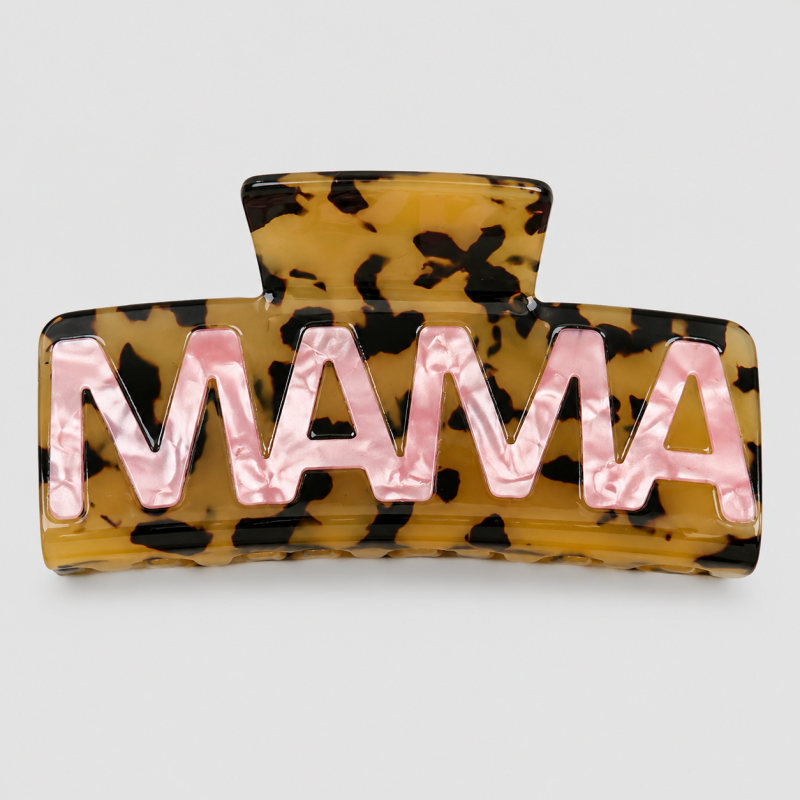 Hollow Letter Shark Jaw Hair Grab Clip