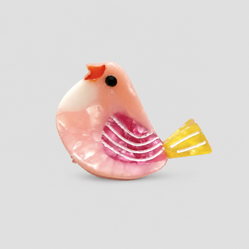 Mini Cartoon Chick Hair Clip