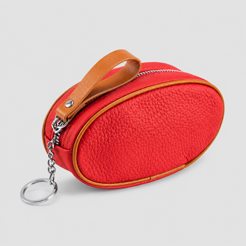 Oval Cord Coin Pouch