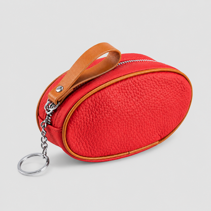 Oval Cord Coin Pouch