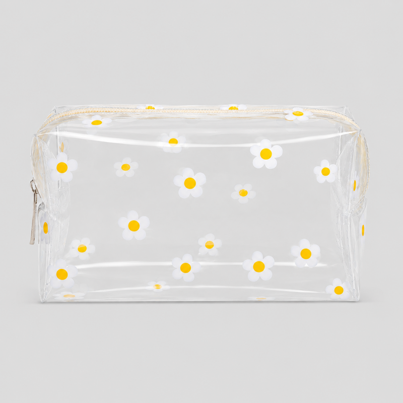 Pattern Clear Cosmetic Storage Bag