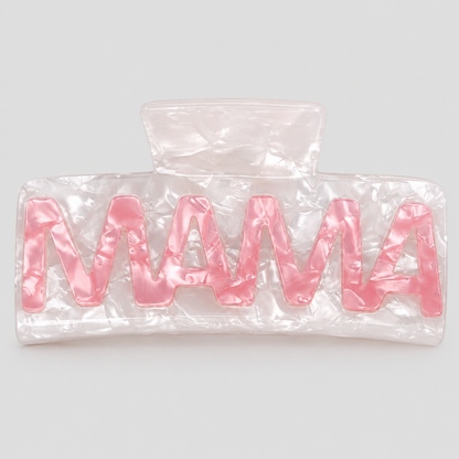 Hollow Letter Shark Jaw Hair Grab Clip