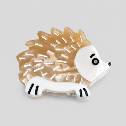 Hedgehog Mini Hair Claw Clip