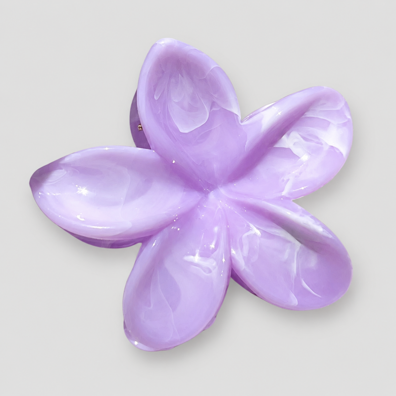 Floral Large Hair Claw Clip