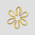 10 PCS Creative Flower Shape Metal Paper Clips