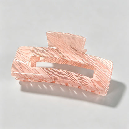 Candy Color Square Shark Hair Claw Clip