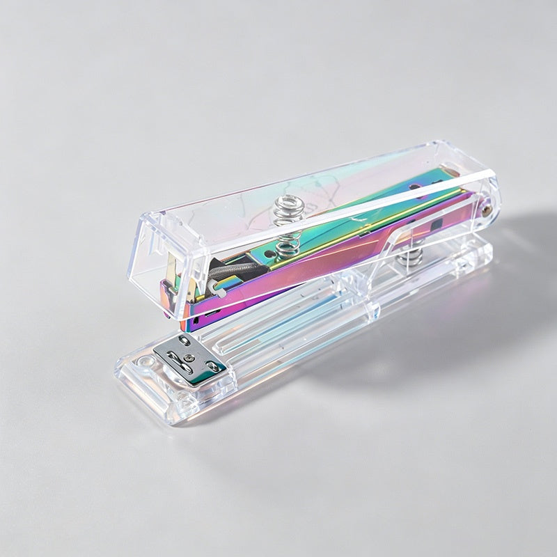 Rose Transparent Stapler