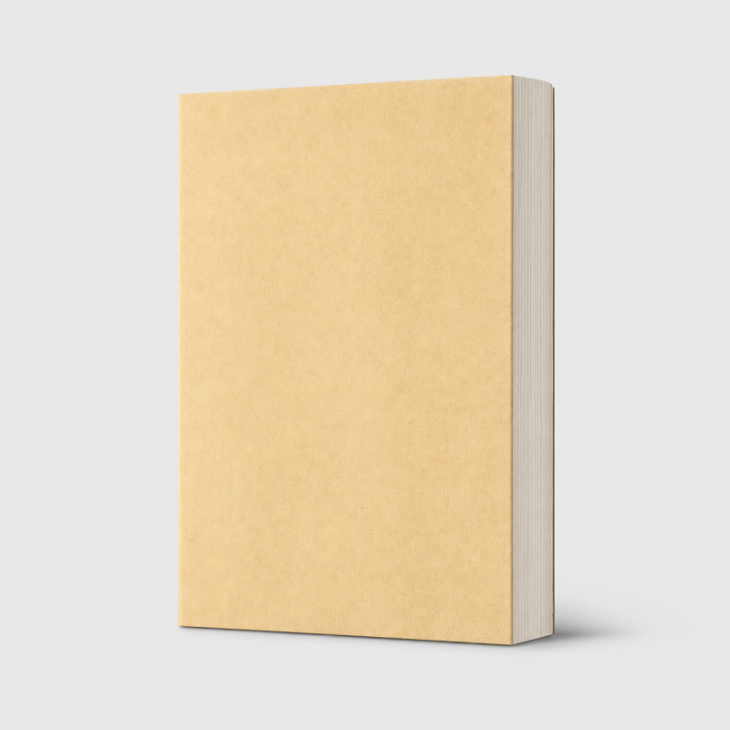 Vintage Kraft Paper Blank Sketchbook Diary Notebook