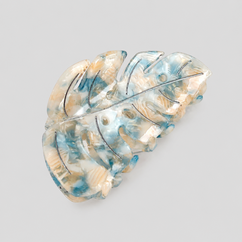 Leaf Shape Large Hair Claw Clip