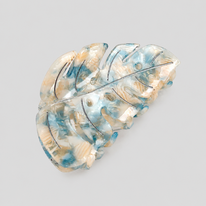 Leaf Shape Large Hair Claw Clip