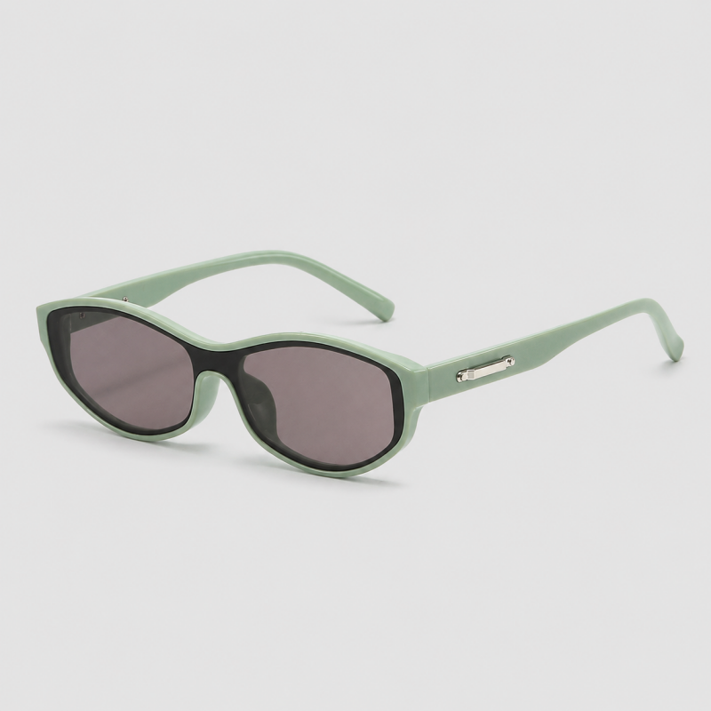 Y2K Slim Small Oval Fashion Sunglasses