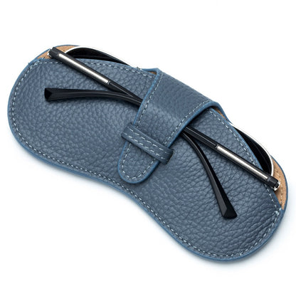 Faux Leather Pouch Glasses