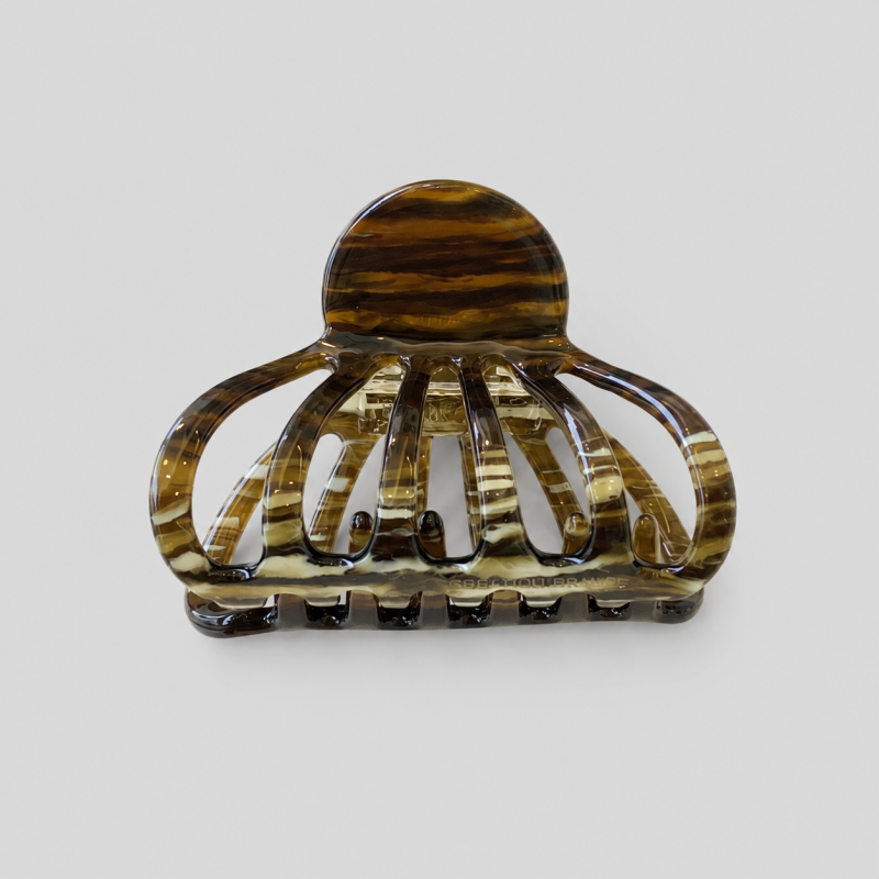 Pumpkin Claw Clip