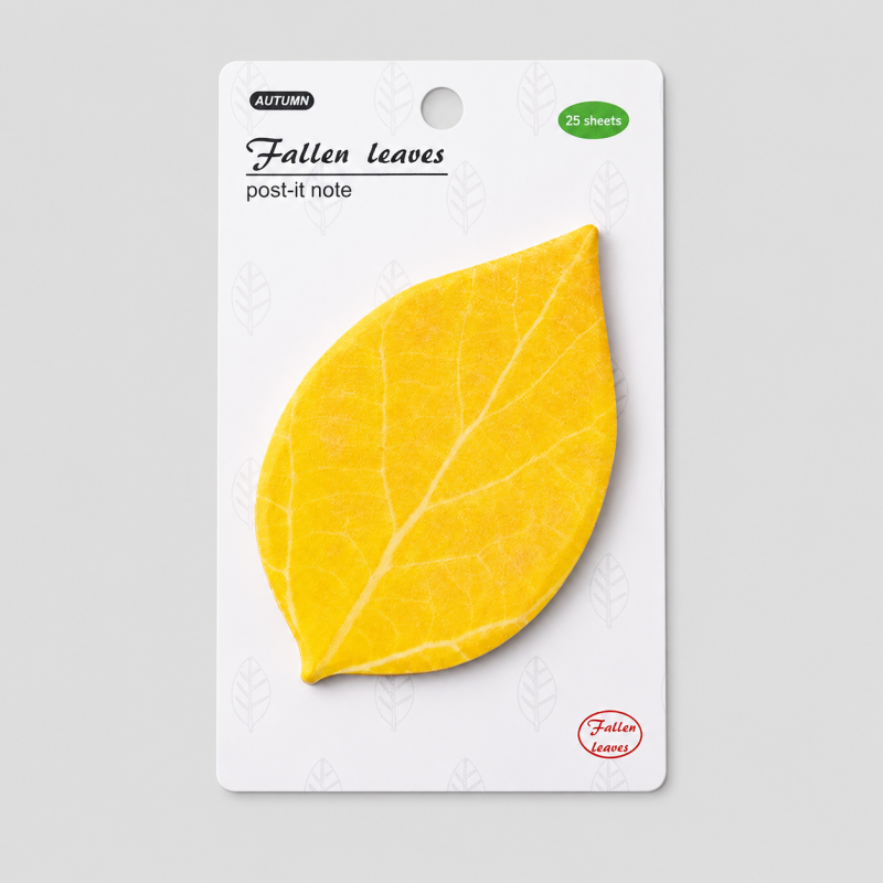 Leaf Shape Planner Sticky Notes