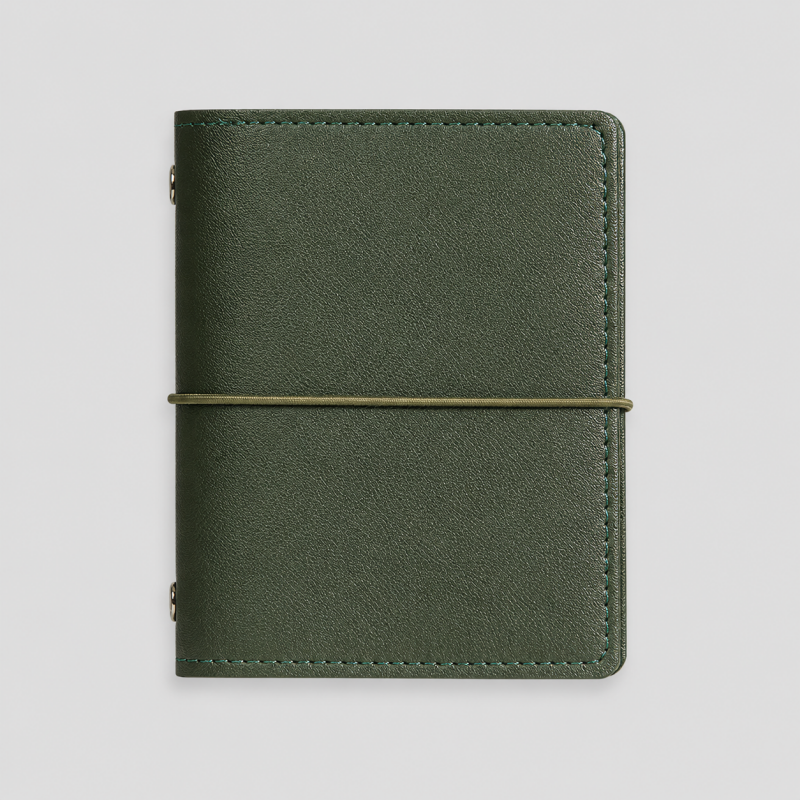 A8 Mini PU Loose Leaf Notebook